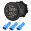 EWA-DVA6305   Voltmètre/ampèremètre numérique encastrable  6-30V 0-5A