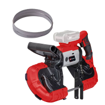 4504220  Scie à ruban compacte 5” pour le métal sans fil 18V TE-MB 18/127 Li (outil seulement)