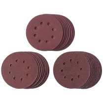 4460737   Ensemble papier de ponçage pour bois/métal 5" (125mm) 25pcs