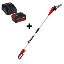 3410583-4512132  18V 8” Cordless Pole Chain Saw GC-LC 18/20 Li T + 4.0 Ah 18V PXC Battery & Charger Starter Kit