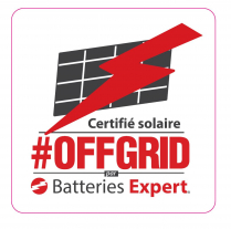 BE-COLLANT-OFFGRID-S   OFFGRID CAR STICKER SMALL 4,5X4,5