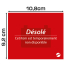 MBE-NON-DISP-FR   NON-DISP CARD WITH PLASTIC FR