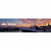 BE-SUPHEAD-BATEAU-FR   POSTER BOAT 31X7,5 EN