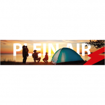 BE-SUPH-PLEIN-V2-FR  AFF SUPERHEADER PLEIN AIR V2 31X7.5"