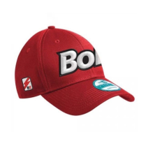 BE-CASQBOLT-RD-C   CURVED BOLT CAP RED 