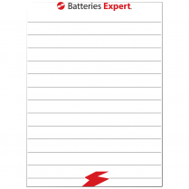 BE-PAD-NOTE4X5  BE NOTE PAD 4.25 X 5.5" 50 SHEETS