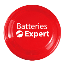 BE-FRISBEE-RD   Red Frisbee Batteries Expert