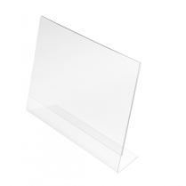 4806-SPC  PORTE-AFFICHE EN L 11"L X 8.5"H