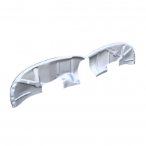 Inner Fender Aprons - Hot Rod - Pair - 1939-41 Ford Truck, 1939-40 Ford Car