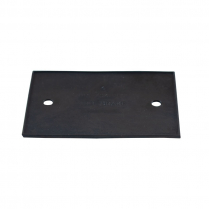 Trunk Emblem Rubber Pad - Molded Rubber with Bead - 1940 Car