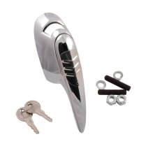 Trunk Lid Handle and Base Only - 1940 Ford Car