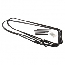 Quarter Window Glass Anti-Rattler Kit - 2 Door Sedan - 1938-40 Ford Car  