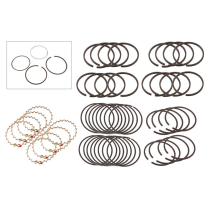 Flathead Piston Ring Sets - Set of 8 - 85 H.P. - 1935-42 Ford Car, 1935-42 Ford Truck