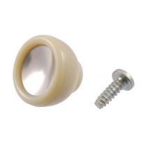 Rear Ash Tray Knob - Ivory - 1950 Ford Car