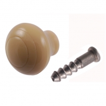 Window Crank Handle Knob - Light Tan - 1941 Ford Car