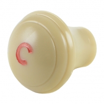 Choke Knob - Light Tan - 1941 Ford Car  