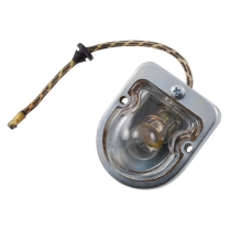 Rear License Plate Lamp Assembly - 1949-51 Ford and Mercury Car