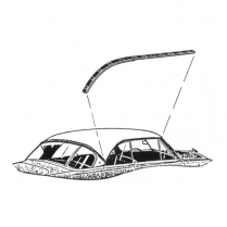 Roof Rail Seals - 1951 Ford Victoria