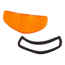 Parking Light Lens - Amber - Right or Left - 1951-52 Ford Truck    