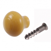 Window Crank Handle Knob - Butterscotch - 1942 Ford Car