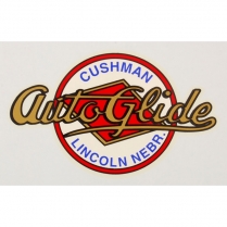 Autoglide Body Decal - Water Transfer - 1936-39 Cushman Scooter