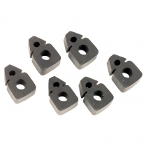 Top Hood Door To Hood Bumper Kit - Set of 6 - 1953-64 Ford Tractor