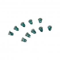 Premium Barrel Nut for 1/8 Stud with sealer - Set of 10 - Universal - All