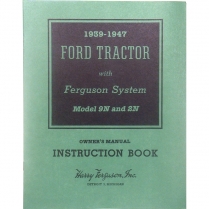 9N and 2N Owners Manual - 1939-47 Ford Tractor 