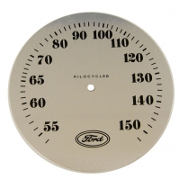 Radio Face Plate - 1933-34 Ford Car  