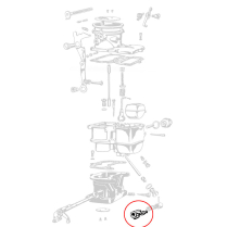 Lever - Hand Throttle Shaft - New Old Stock - 1934-38 Ford Truck, 1934-38 Ford Car