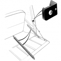 Tailgate Latch Pin Bumper - 1934-37 Ford Car
