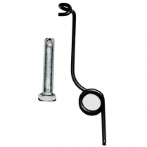 Hood Safety Catch Spring and Pin Kit - 1942-47 Ford Truck, 1946-50 Ford Car  