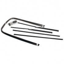 Door Glass Anti-Rattler Kit - 2 Door Sedan & Sedan Coupe - 1946-48 Ford Car  