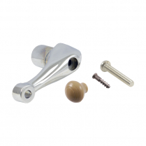 Vent Window Crank Handle Kit - Gray Tan Knob | 1946-48 Ford Car