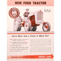 Sales Brochure - NAA - 1953-54 Ford Tractor