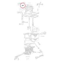 Spring - Air Shutter Lever Plunger - New Old Stock - 1934-37 Ford Truck, 1934-37 Ford Car