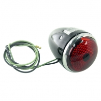 Taillight Assembly - LH - Black - 1937 Ford Car