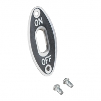 Ignition Switch Plate - 1937 Ford Car  