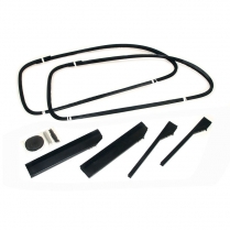 Door Glass Anti-Rattler Kit - 2 Door Sedan - 1937-39 Ford Car  