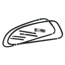 Quarter Window Glass Anti-Rattler Kit - 2 Door Sedan - 1937 Ford Car  