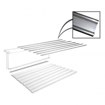 Bed Strip Set - Cold Rolled Steel - 6 1/2' Bed - No Holes - 1948-72 Ford Truck