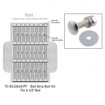 Bed Strip Bolt Kit - Plain - 1948-56 Ford Truck    