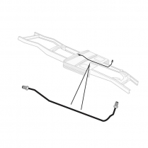 Steel Fuel Line - 1 Piece - 1948-52 Ford Truck