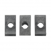 Battery Cover Speed Nut - Silver Eagle - 1963-65 Cushman Scooter 