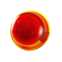 Taillight Lens - Cushman Script - 1949-58 Cushman Scooter