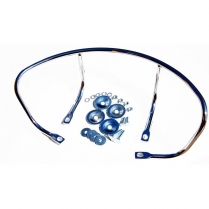 Seat Rail - Chrome - 1950-65 Cushman Scooter