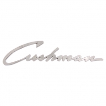 Cushman Script Emblem - Pacemaker & Roadking - 1957-58 Cushman Scooter