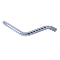 Exhaust Pipe - Chrome - Eagles - 1950-55 Cushman Scooter 