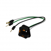 Headlight Socket and Wiring  with eyelet ends - 6 or 12 Volt Sealed Beams  - 1959-65 Cushman Scooter