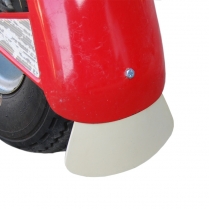 Mud Flap - offwhite - 7" - 1936-65 Cushman Scooter 